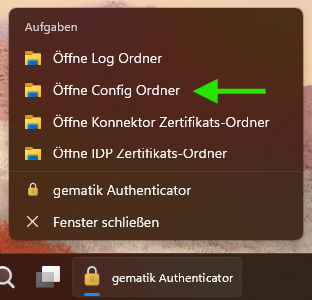 Schnellzugriff-Menü unter Windows 11