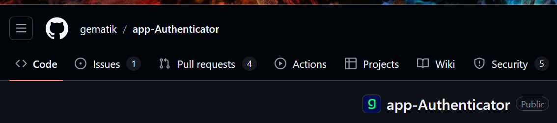 gematik Authenticator GitHub-Release Seite mit Verlinkung