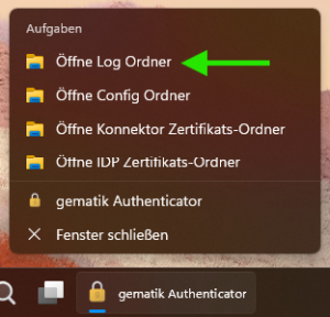 Schnellzugriff-Menü unter Windows 11