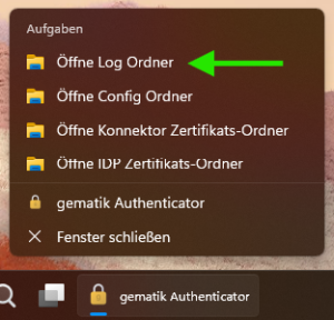 Schnellzugriff-Menü unter Windows 11